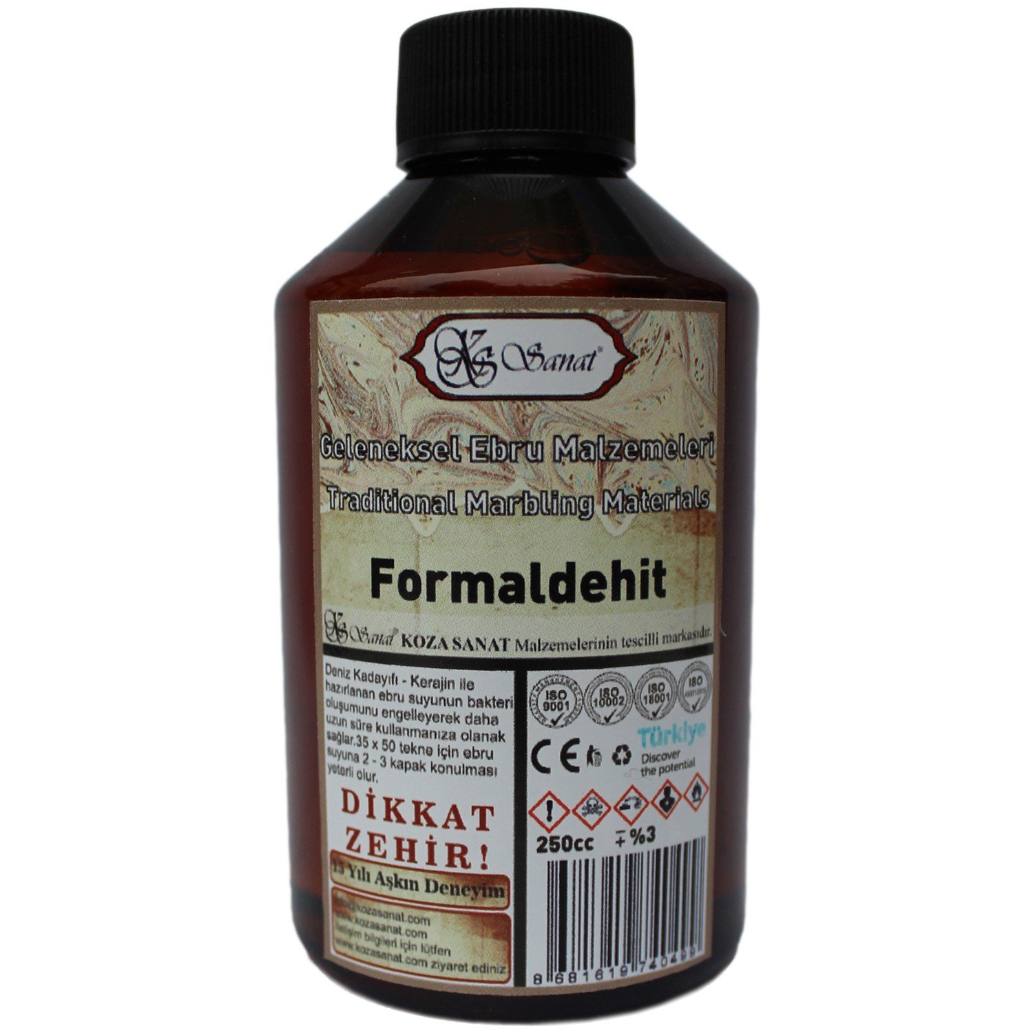 Koza Formaldehit 250cc