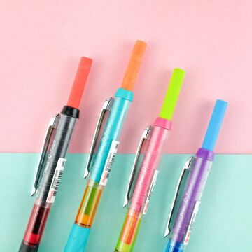 Pentel Versatil Uçlu Kalem Q-Erease QE427 0.7mm Pembe