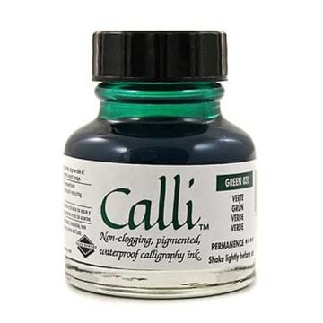 Daler Rowney Calli Kaligrafi Mürekkebi 031 29,5ml Green