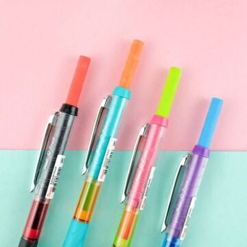 Pentel Versatil Uçlu Kalem Q-Erease QE425 0.5mm Siyah