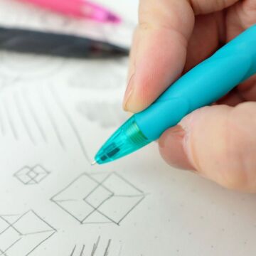 Pentel Versatil Uçlu Kalem Q-Erease QE425 0.5mm Siyah