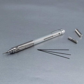 Pentel Versatil Uçlu Kalem Graphgear 300 PG300 0.5mm Beyaz