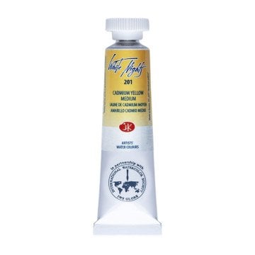 White Nights Watercolor Tüp Sulu Boya 10ml 201 Cadmium Yellow Medium