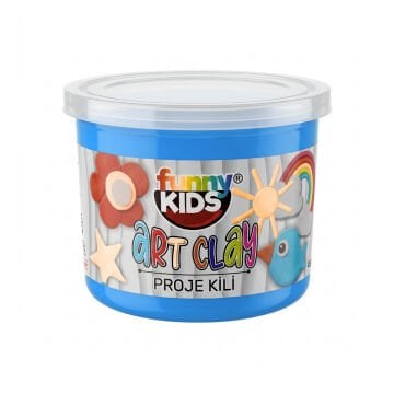Funny Kids Art Clay Proje Kili 40cc 564 Açık Mavi