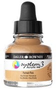 Daler Rowney System 3 Sıvı Akrilik Mürekkep Boya 29.5ml 578 Portrait Pink