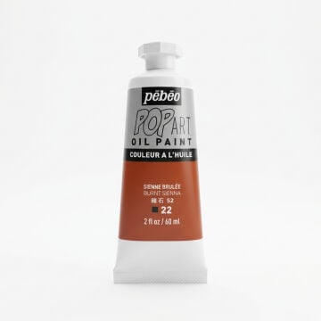 Pebeo Pop Art Yağlı Boya 60ml 22 Burnt Sienna