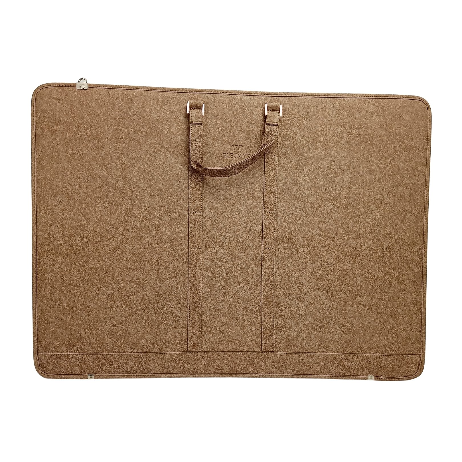 Art Elegant Deri Teknik Proje Çantası 55x75cm Bej