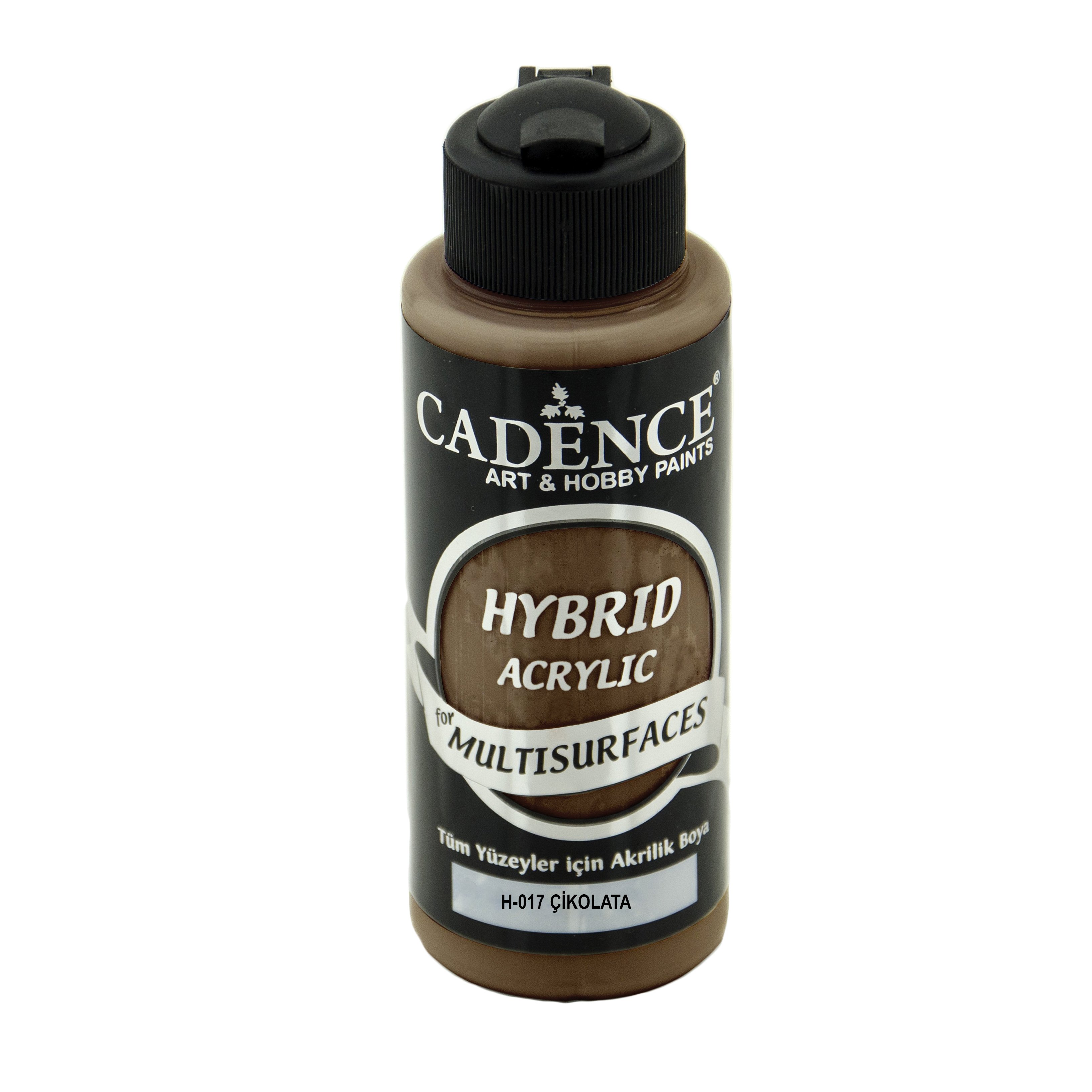 Cadence Hybrid Multisurface Akrilik Boya 120ml H-017 Çikolata