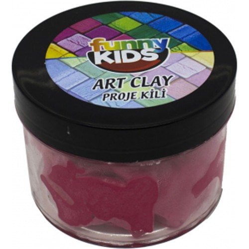 Funny Kids Art Clay Proje Kili 40cc 570 Fuchsia