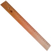 Hatas Tahta Cetvel Takviyesiz 30 Cm.