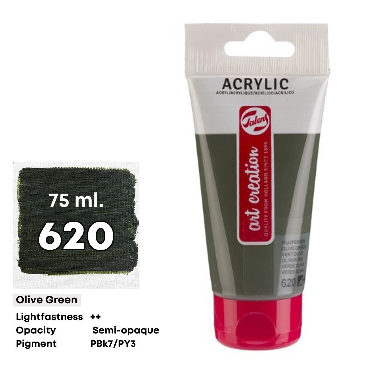 Art Creation Akrilik Boya 75ml 620 Olive Green