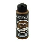 Cadence Hybrid Multisurface Akrilik Boya 120ml H-018 Koyu Kahve