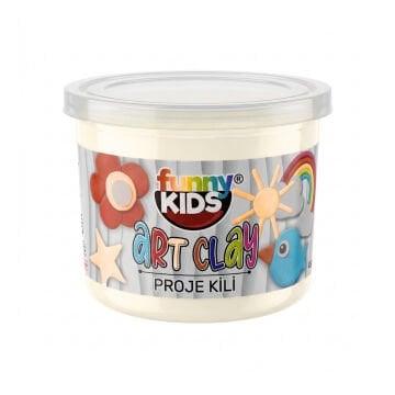 Funny Kids Art Clay Proje Kili 40cc 550 Beyaz