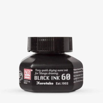 Zig Mangaka Mürekkep 60ml Siyah