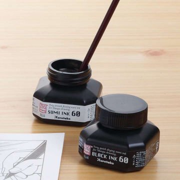 Zig Mangaka Mürekkep 60ml Siyah