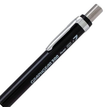 Pentel Versatil Uçlu Kalem Graphgear 300 PG300 0.7mm Siyah