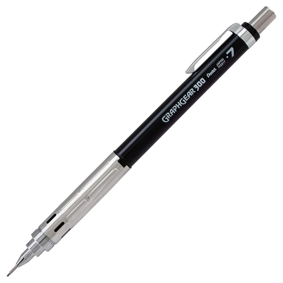 Pentel Versatil Uçlu Kalem Graphgear 300 PG300 0.7mm Siyah