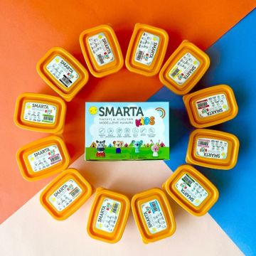 Smarta Kids Modelleme Hamuru 70gr Beyaz