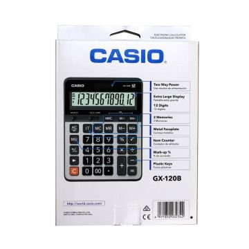 Casio Hesap Makinesi GX-120B