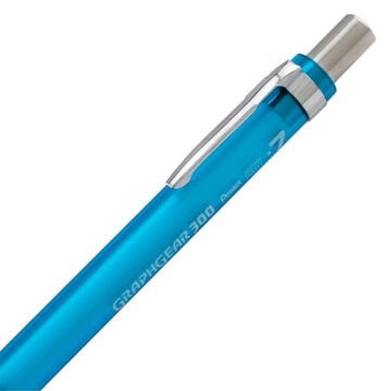 Pentel Versatil Uçlu Kalem Graphgear 300 PG300 0.7mm Gök Mavi