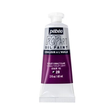 Pebeo Pop Art Yağlı Boya 60ml 28 Cobalt Violet Light