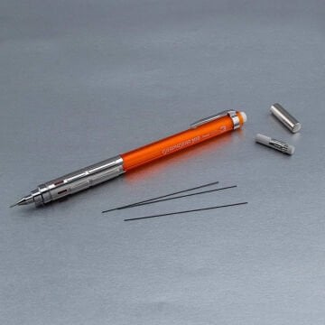 Pentel Versatil Uçlu Kalem Graphgear 300 PG300 0.3mm Turuncu