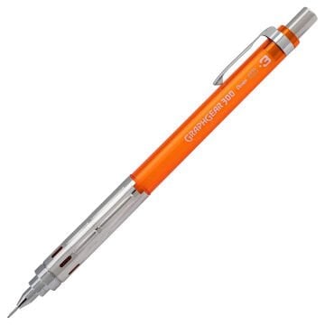 Pentel Versatil Uçlu Kalem Graphgear 300 PG300 0.3mm Turuncu
