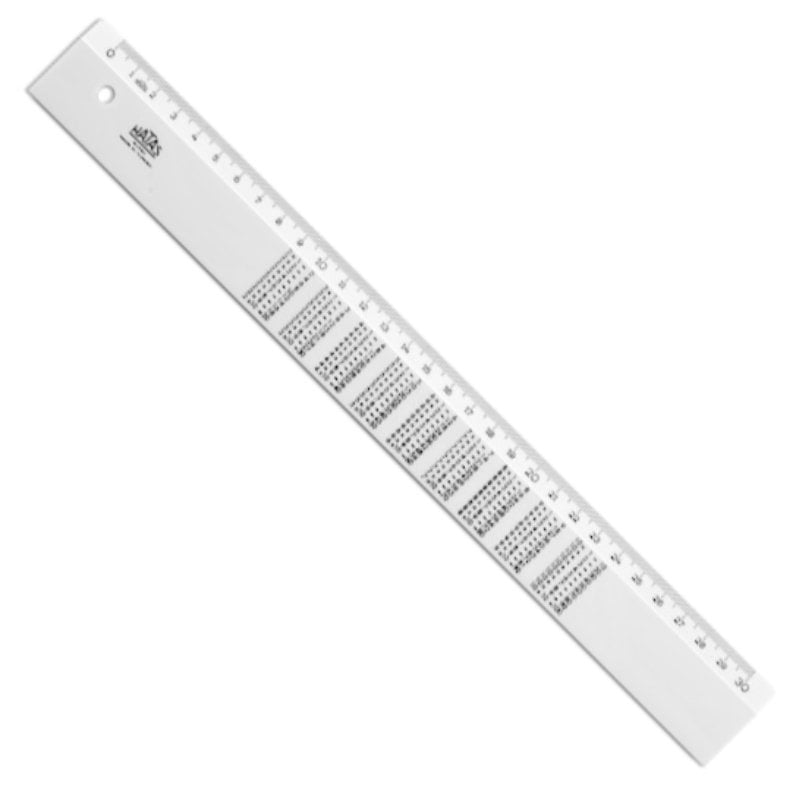 Hatas Çarpım Tablolu Cetvel 30 Cm.
