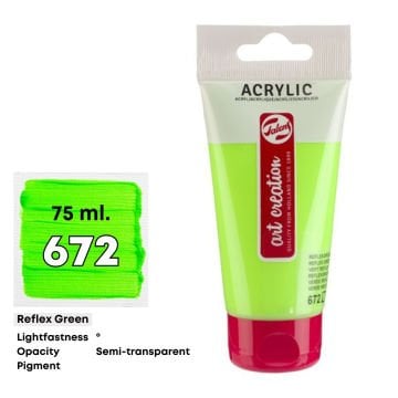 Art Creation Akrilik Boya 75ml 672 Reflex Green