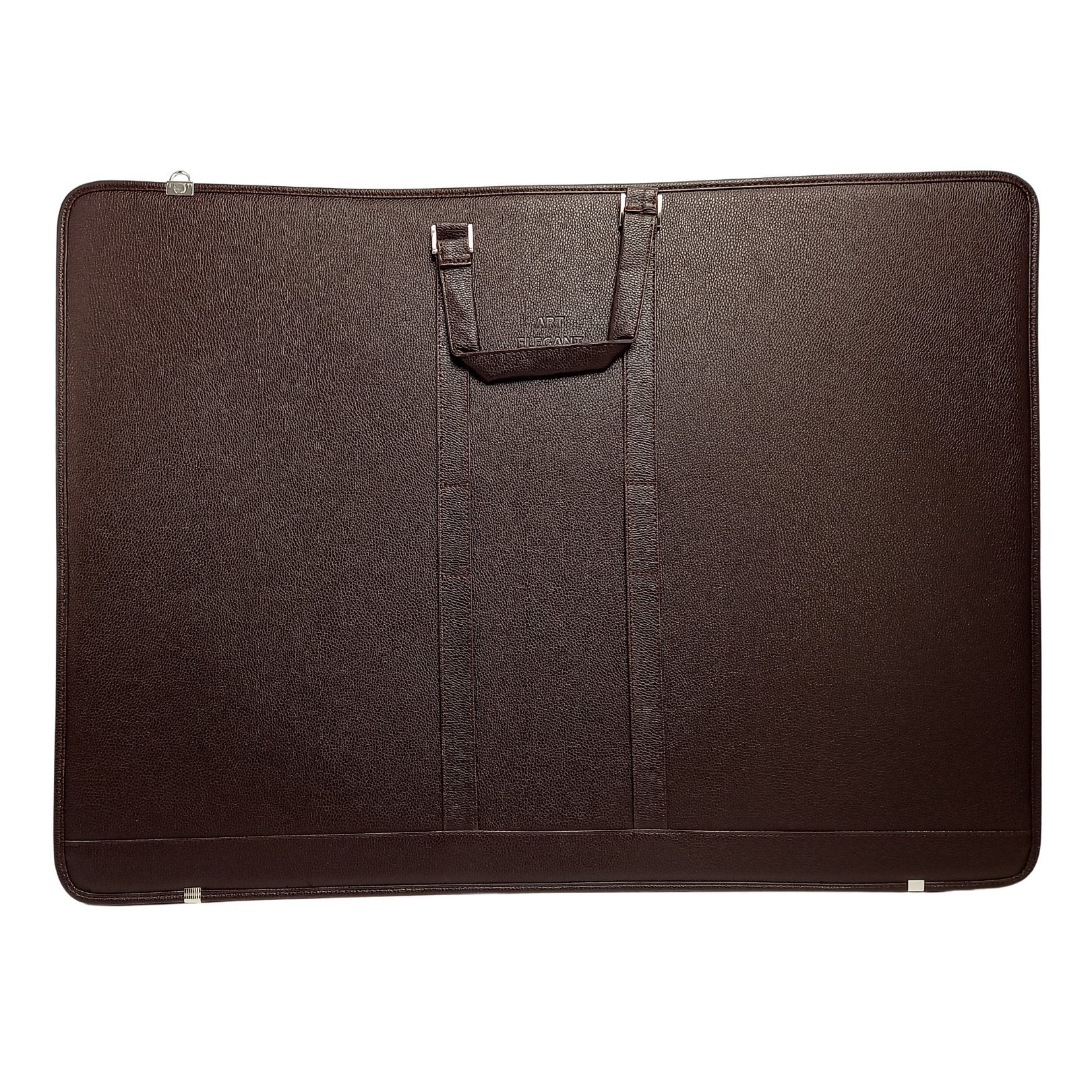 Art Elegant Deri Teknik Proje Çantası 55x75cm Koyu Kahverengi