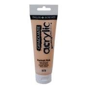 Daler Rowney Graduate Akrilik Boya 120ml 573 Portrait Pink