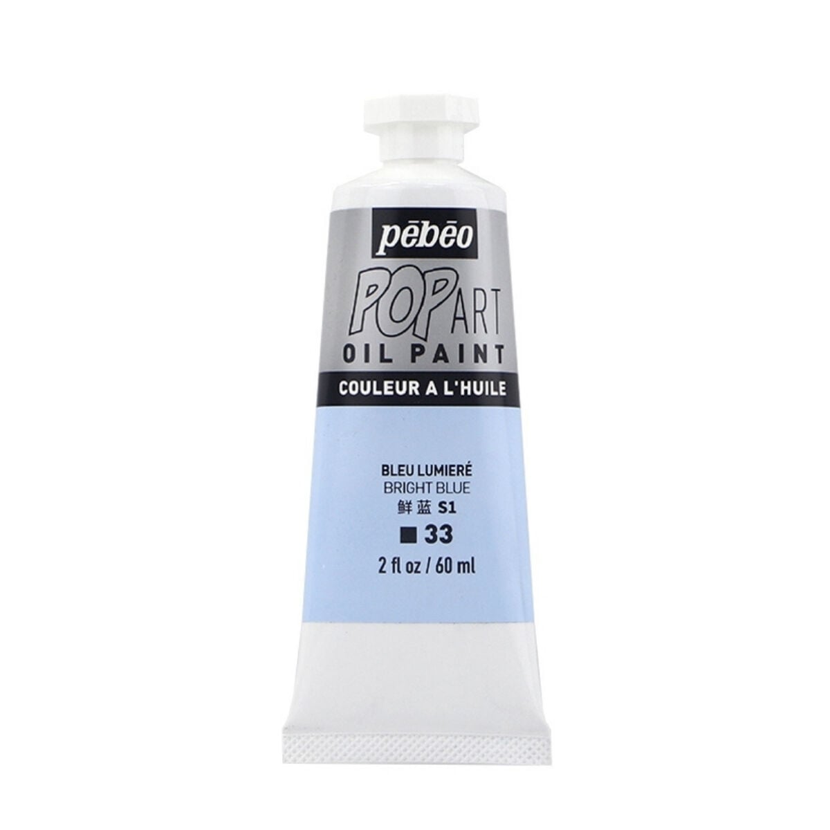 Pebeo Pop Art Yağlı Boya 60ml 33 Bright Blue