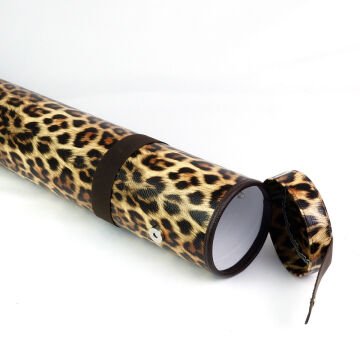 BBack Deri Teknik Proje Tüpü 11x75cm Desenli Leopar 2
