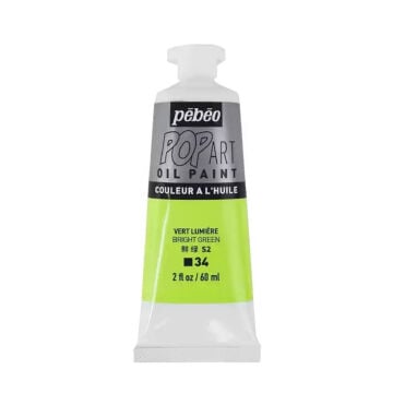 Pebeo Pop Art Yağlı Boya 60ml 34 Bright Green
