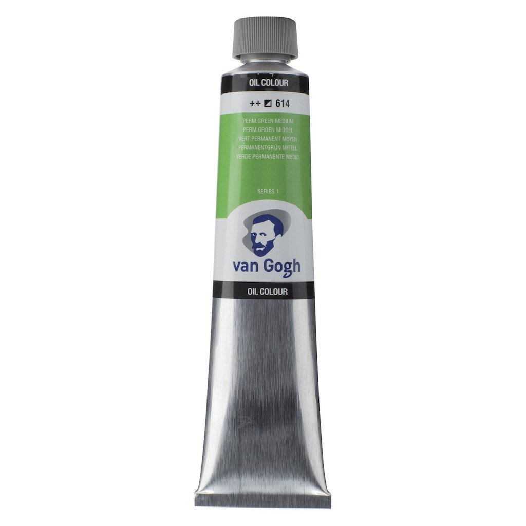 Van Gogh Yağlı Boya 200ml 614 Permanent Green Medium