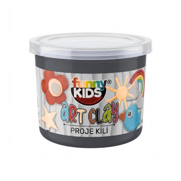 Funny Kids Art Clay Proje Kili 40cc 572 Siyah
