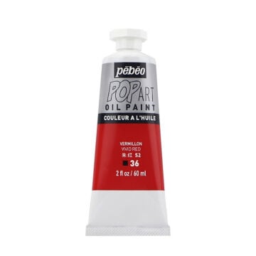 Pebeo Pop Art Yağlı Boya 60ml 36 Vivid Red
