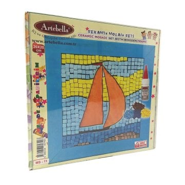 Artebella Seramik Mozaik Seti 20x20cm Yelkenli