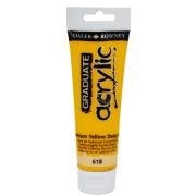 Daler Rowney Graduate Akrilik Boya 120ml 618 Cadmium Yellow Deep Hue