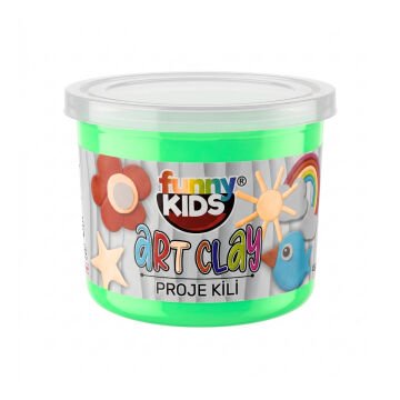 Funny Kids Art Clay Proje Kili 40cc 578 Neon Yeşil
