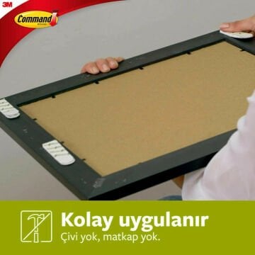 3M Command Çerçeve Asma Cırt Bandı Orta Boy Dar 17207