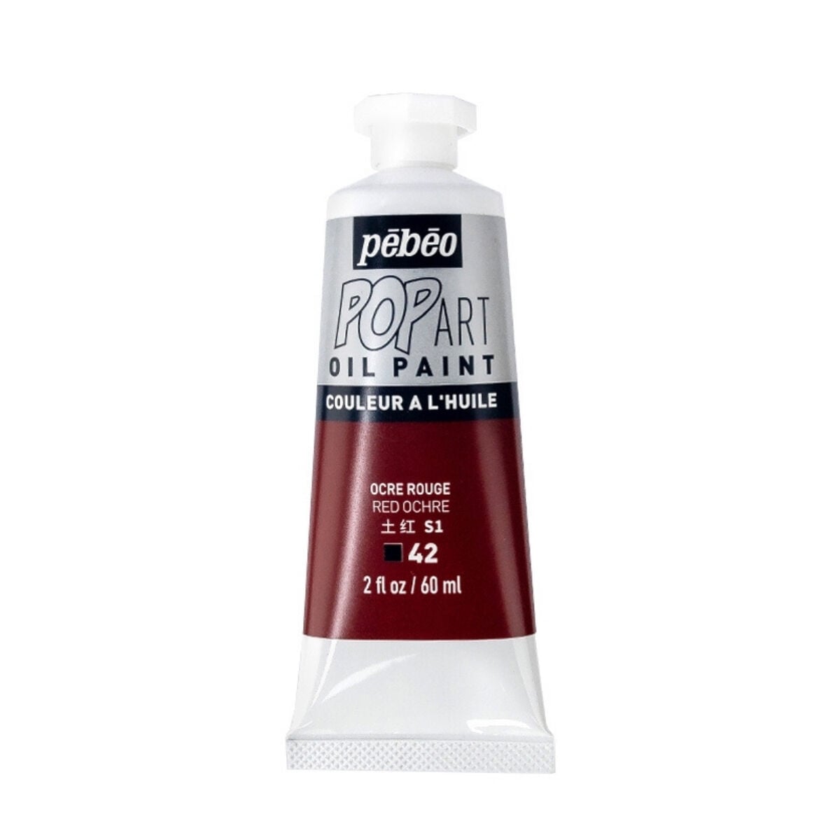 Pebeo Pop Art Yağlı Boya 60ml 42 Red Ochre