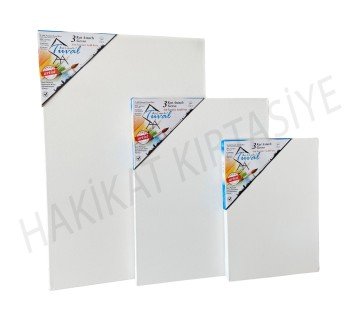 Art İstanbul Profesyonel Tuval 80x80 Double Şasi