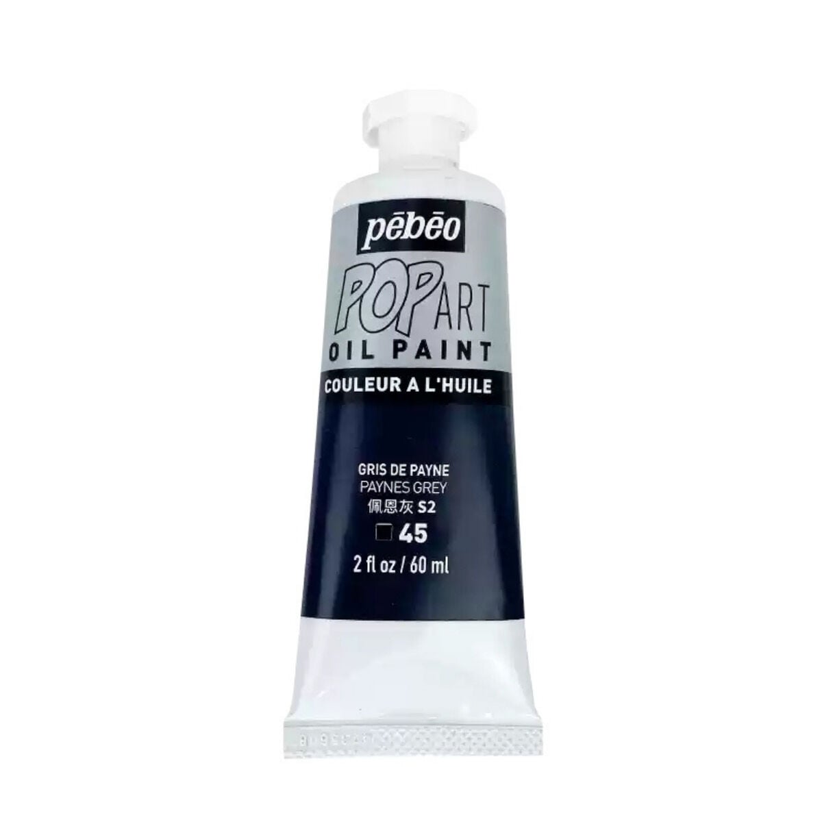 Pebeo Pop Art Yağlı Boya 60ml 45 Paynes Grey