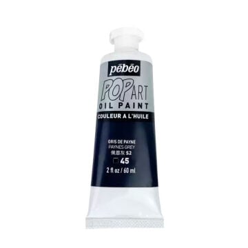 Pebeo Pop Art Yağlı Boya 60ml 45 Paynes Grey