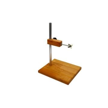 Ayarlı Masa Üstü Ahşap Heykel Kaidesi 30cm