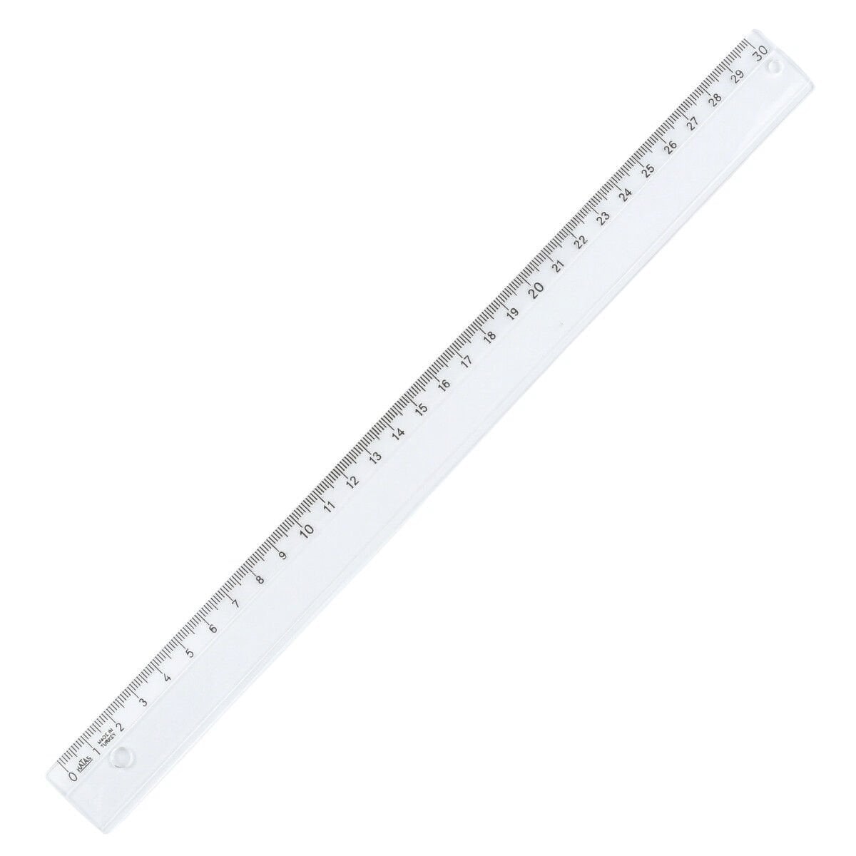 Hatas Ekonomik Öğrenci Cetveli 30cm Şeffaf