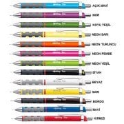Rotring Tikky Versatil Uçlu Kalem 0.7mm Bordo