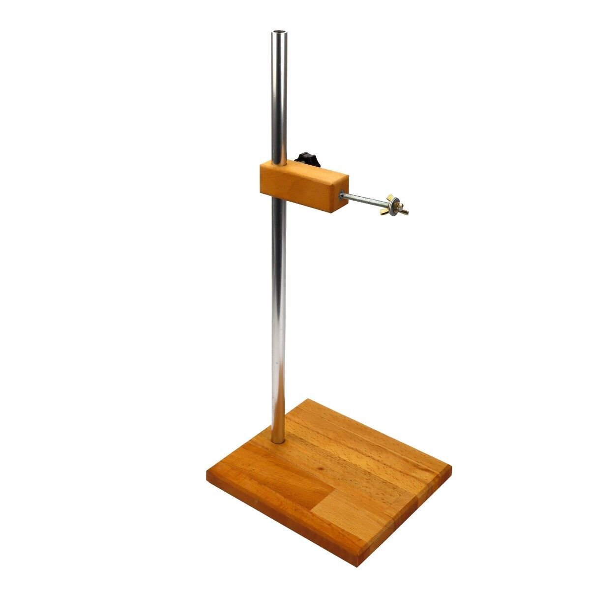 Ayarlı Masa Üstü Ahşap Heykel Kaidesi 50cm