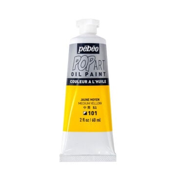 Pebeo Pop Art Yağlı Boya 60ml 101 Medium Yellow